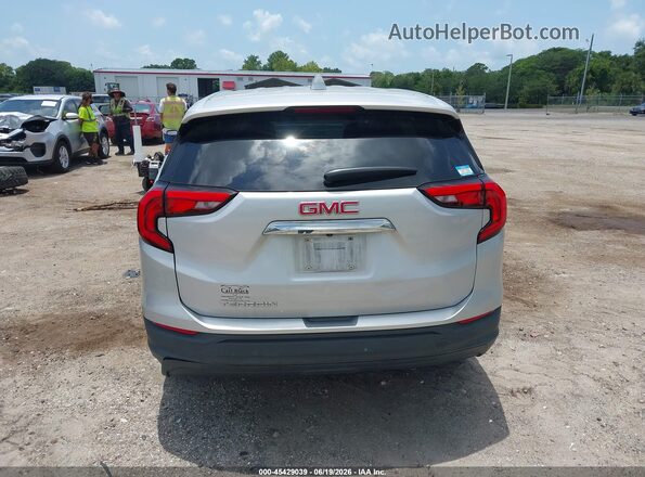 3GKALMEV7JL249766 2018 GMC TERRAIN Silver 