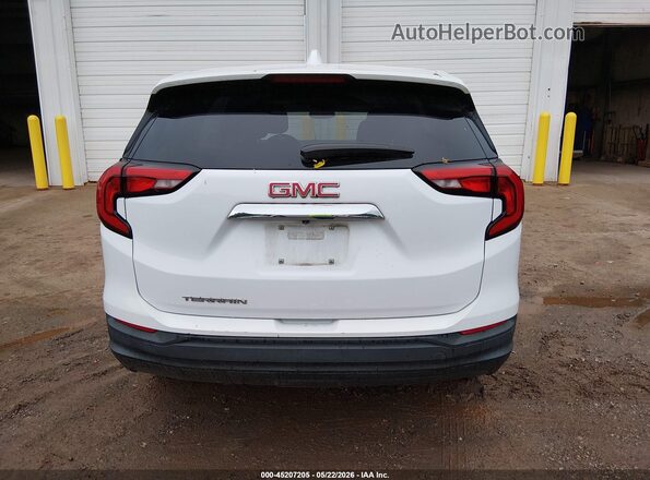 3GKALMEV7JL375030 2018 GMC TERRAIN White 
