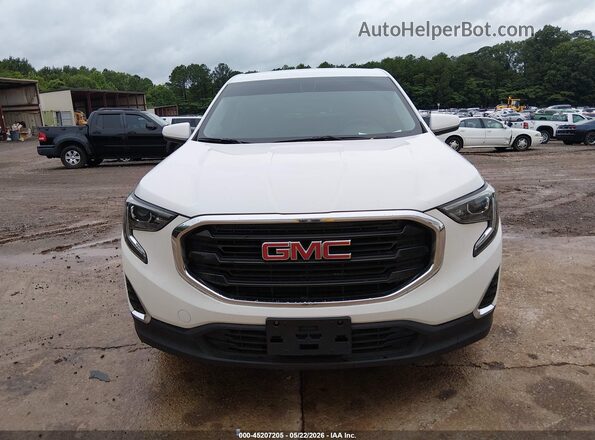 3GKALMEV7JL375030 2018 GMC TERRAIN White Vista frontal