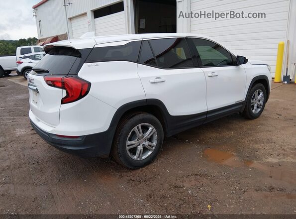 3GKALMEV7JL375030 2018 GMC TERRAIN White Trasero derecho