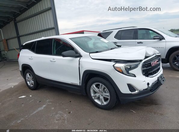 3GKALMEV7JL382804 2018 GMC TERRAIN White უკანა სალონის ხედი