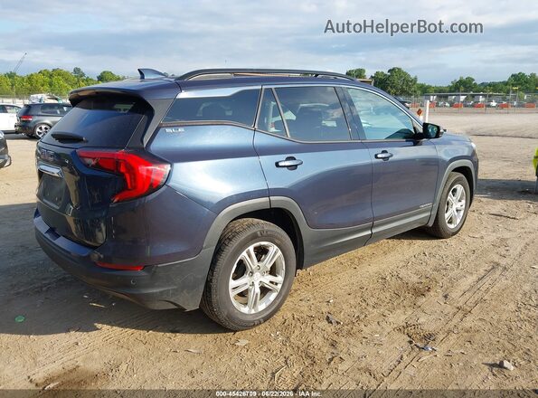 3GKALMEV7KL159633 2019 GMC TERRAIN Dark Blue Trasero derecho