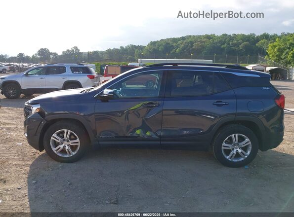 3GKALMEV7KL159633 2019 GMC TERRAIN Dark Blue Vista interior de 360 grados