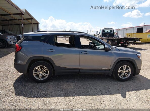 3GKALMEV7KL364949 2019 GMC TERRAIN Gray Вид задньої частини салону