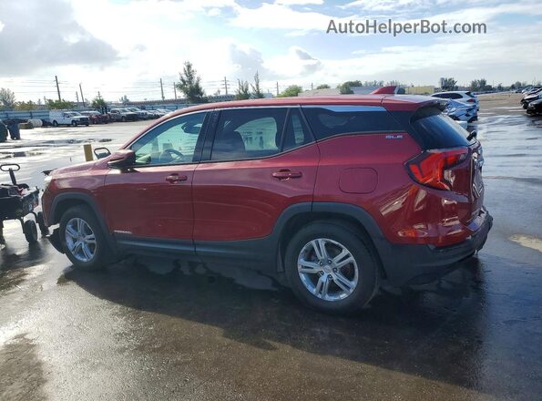 3GKALMEV7LL105122 2020 GMC TERRAIN Red Tył lewy