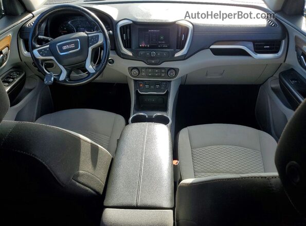 3GKALMEV7LL105122 2020 GMC TERRAIN Red Widok deski rozdzielczej