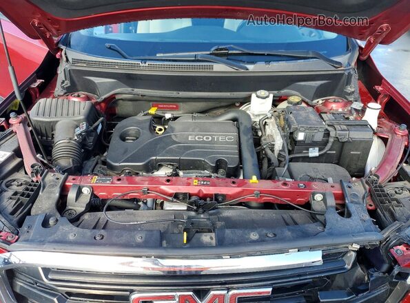 3GKALMEV7LL105122 2020 GMC TERRAIN Red Widok komory silnika
