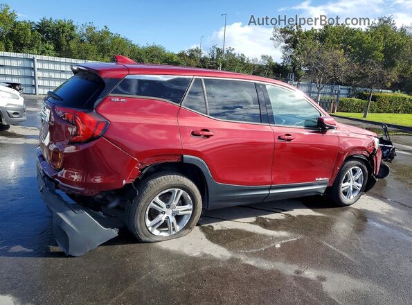 3GKALMEV7LL105122 2020 GMC TERRAIN Red Tył prawy