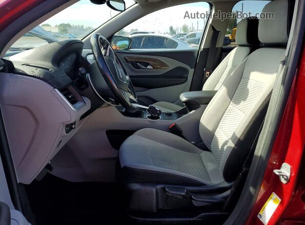 3GKALMEV7LL105122 2020 GMC TERRAIN Red Widok wnętrza z przodu