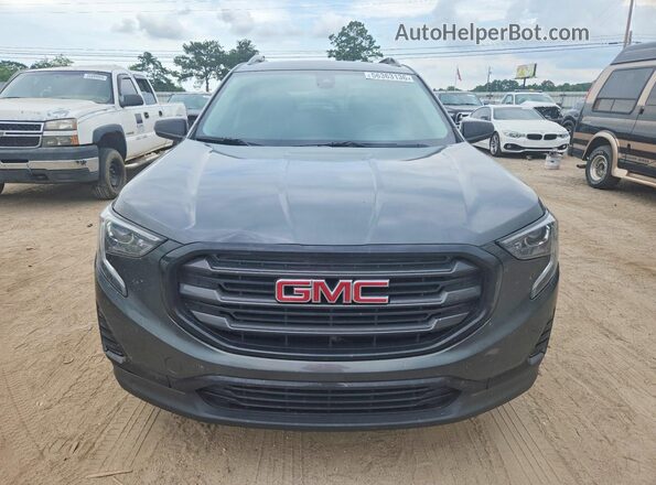 3GKALMEV7LL155566 2020 GMC TERRAIN Gray 