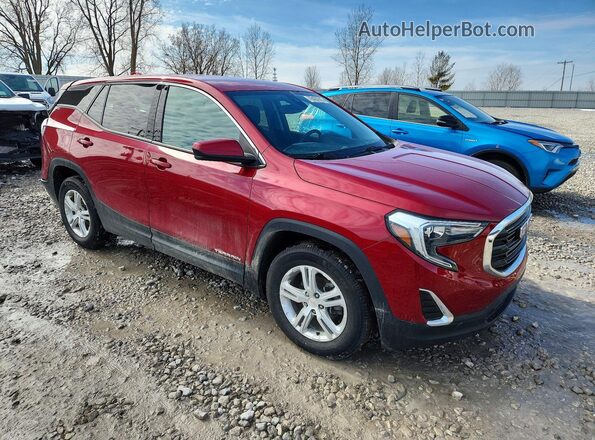 3GKALMEV7LL197798 2020 GMC TERRAIN Red 