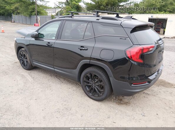 3GKALMEV7LL212445 2020 GMC TERRAIN Black Rear left