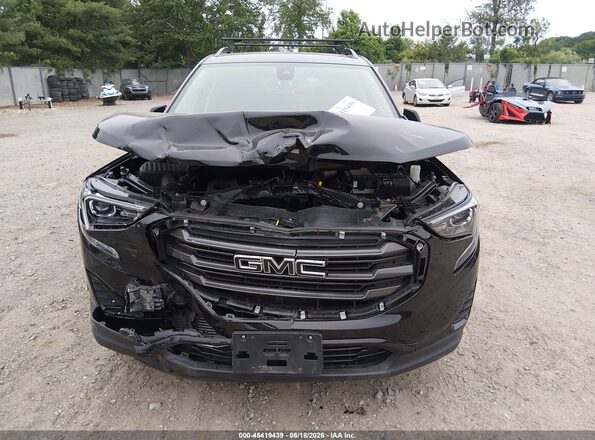 3GKALMEV7LL212445 2020 GMC TERRAIN Black Front view