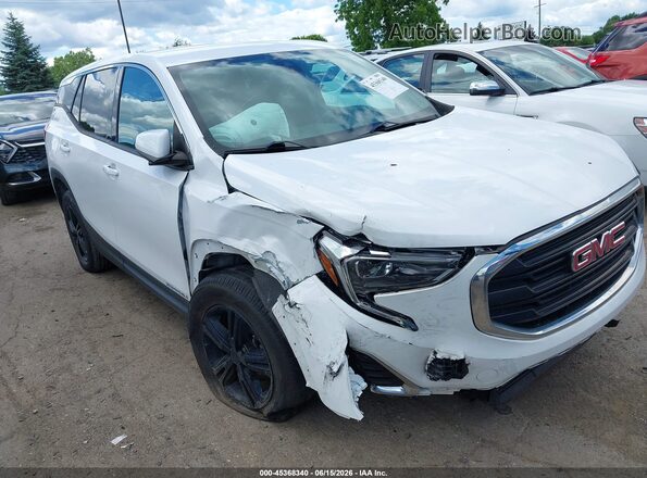 3GKALMEV7LL228225 2020 GMC TERRAIN White წინა ხედი