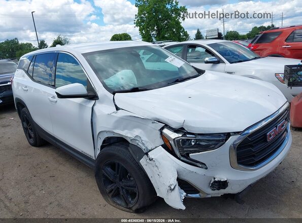 3GKALMEV7LL228225 2020 GMC TERRAIN White უკანა სალონის ხედი