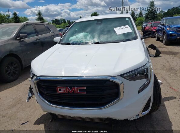 3GKALMEV7LL228225 2020 GMC TERRAIN White ხელსაწყოთა პანელის ხედი