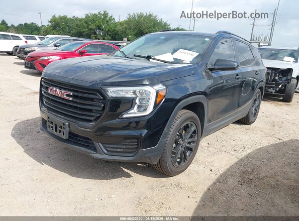 3GKALMEV7NL202274 2022 GMC TERRAIN Black Przód lewy
