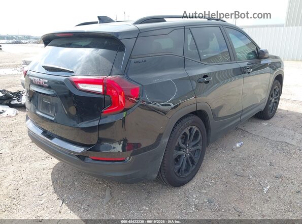 3GKALMEV7NL202274 2022 GMC TERRAIN Black Tył prawy
