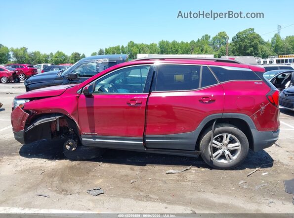3GKALMEV8JL277401 2018 GMC TERRAIN Red სალონის 360-გრადუსიანი ხედი