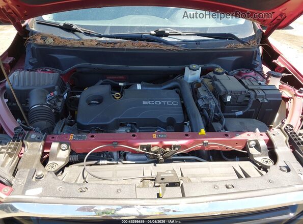 3GKALMEV8JL277401 2018 GMC TERRAIN Red უკანა ხედი