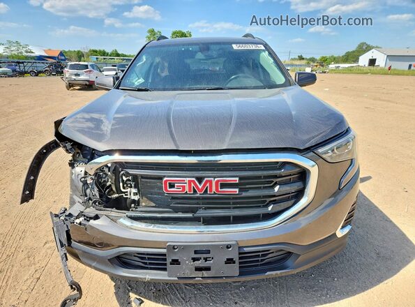 3GKALMEV8KL361476 2019 GMC TERRAIN Charcoal წინა ხედი