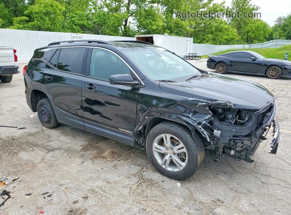 3GKALMEV8LL165541 2020 GMC TERRAIN Black Przód prawy