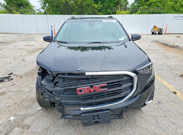 3GKALMEV8LL165541 2020 GMC TERRAIN Black Widok z przodu