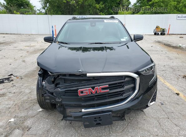 3GKALMEV8LL165541 2020 GMC TERRAIN Black Widok wnętrza 360 stopni