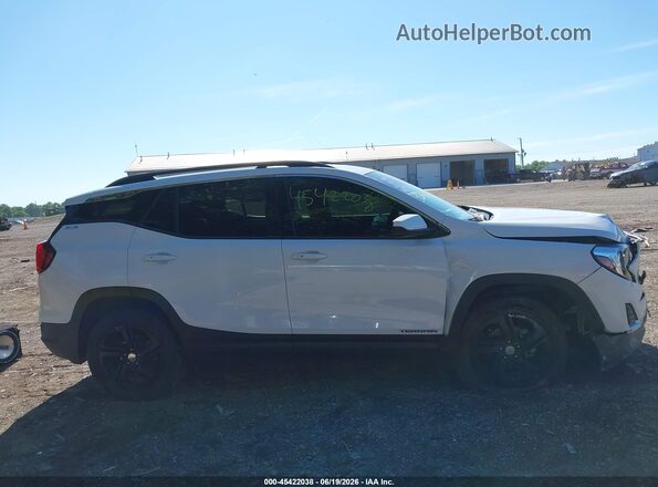 3GKALMEV8LL181318 2020 GMC TERRAIN White Սալոնի հետևի տեսք