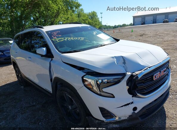 3GKALMEV8LL181318 2020 GMC TERRAIN White Դիմացի տեսք