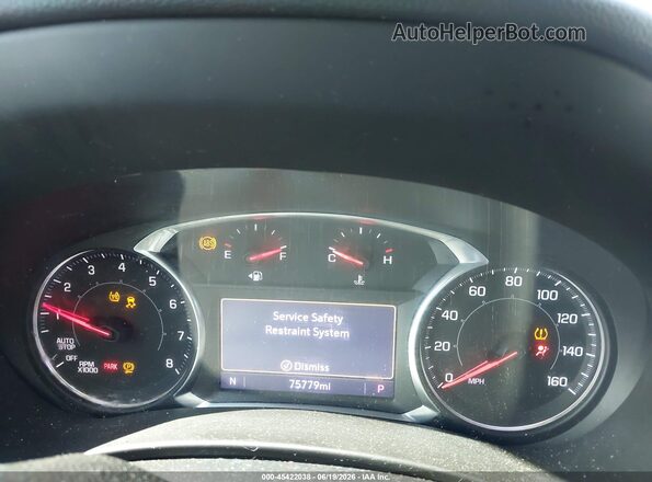 3GKALMEV8LL181318 2020 GMC TERRAIN White Հետևի նստատեղերի տեսք
