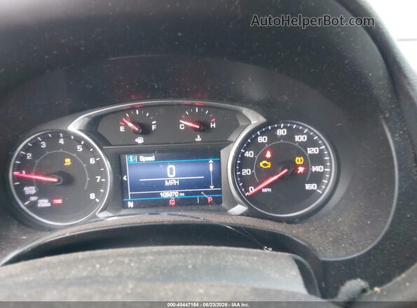 3GKALMEV8LL185868 2020 GMC TERRAIN Red Vista de los asientos traseros