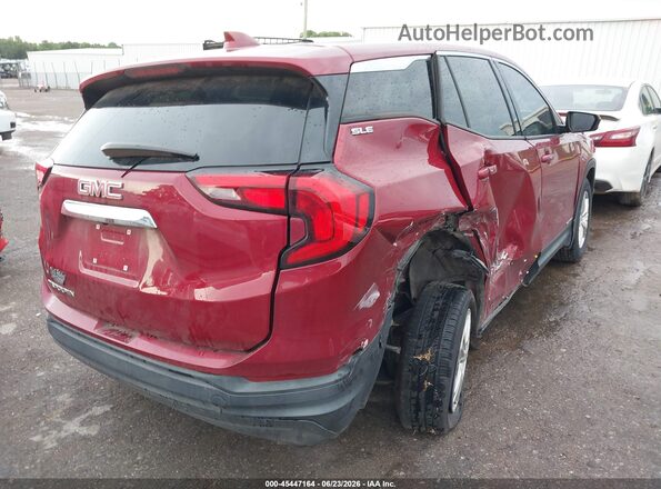 3GKALMEV8LL185868 2020 GMC TERRAIN Red Trasero derecho