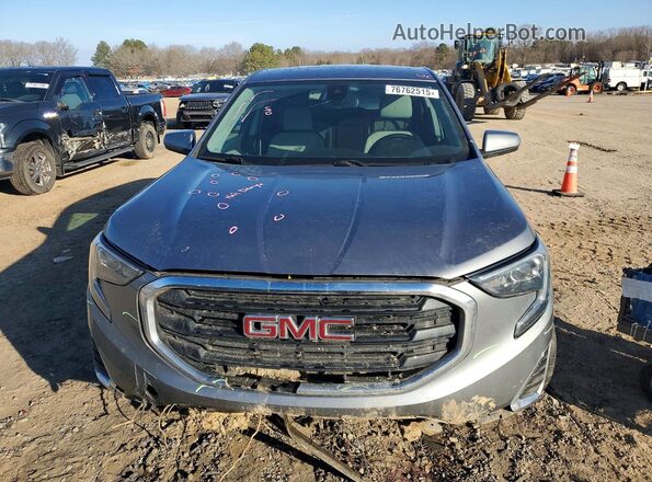 3GKALMEV8LL247589 2020 GMC TERRAIN Gray Вид спереду