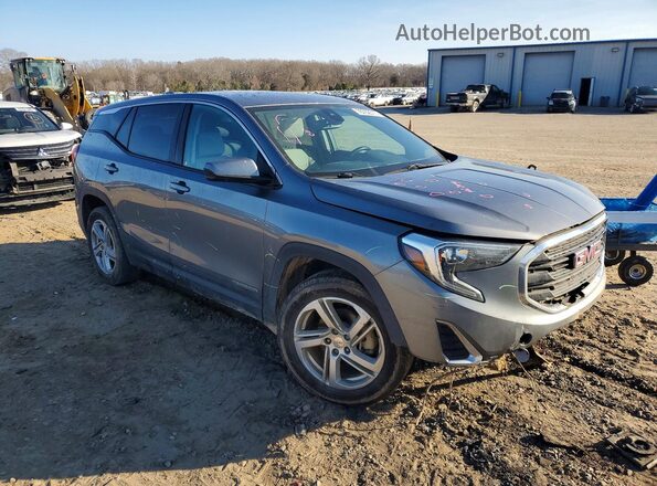 3GKALMEV8LL247589 2020 GMC TERRAIN Gray Передня права чверть