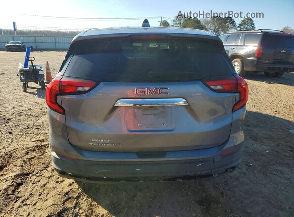 3GKALMEV8LL247589 2020 GMC TERRAIN Gray Вид ззаду