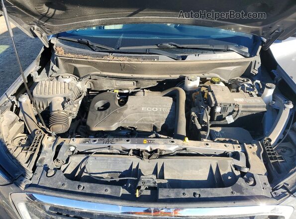 3GKALMEV8LL247589 2020 GMC TERRAIN Gray Вид підкапотного простору