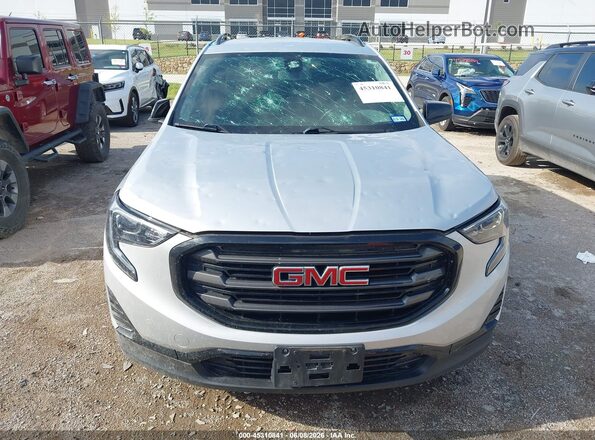 3GKALMEV8LL327541 2020 GMC TERRAIN Silver Սարքավորումների վահանակի տեսք