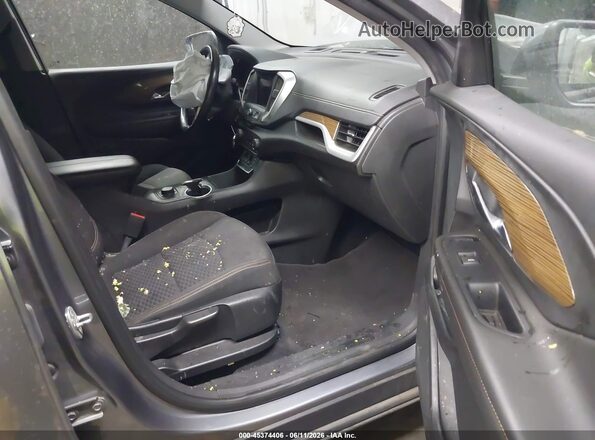 3GKALMEV8LL329127 2020 GMC TERRAIN Gray Vista interior delantera