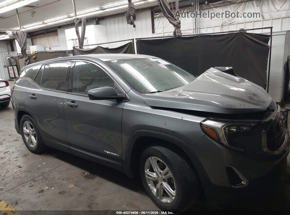 3GKALMEV8LL329127 2020 GMC TERRAIN Gray Vista interior trasera