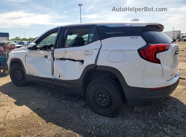 3GKALMEV8ML356247 2021 GMC TERRAIN White Trasero izquierdo
