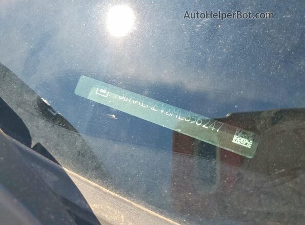 3GKALMEV8ML356247 2021 GMC TERRAIN White Vista del compartimento del motor