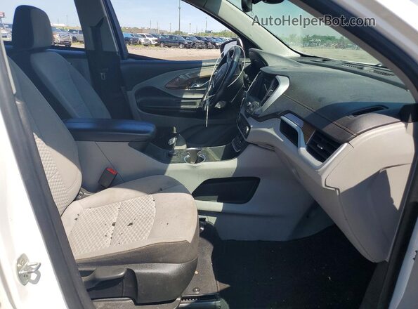 3GKALMEV8ML356247 2021 GMC TERRAIN White Vista interior delantera