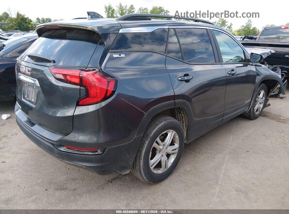 3GKALMEV8ML372870 2021 GMC TERRAIN Gray Задня права чверть