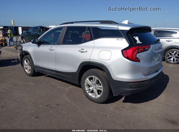 3GKALMEV8ML402269 2021 GMC TERRAIN Silver Rear left