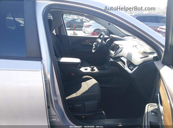 3GKALMEV8ML402269 2021 GMC TERRAIN Silver Front interior view