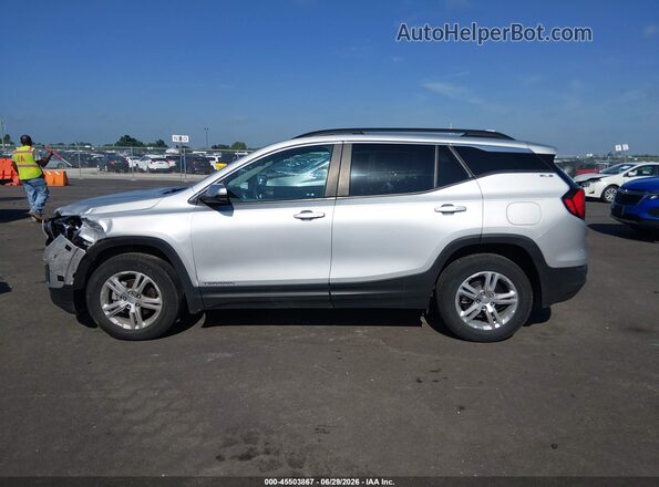 3GKALMEV8ML402269 2021 GMC TERRAIN Silver 360 interior view
