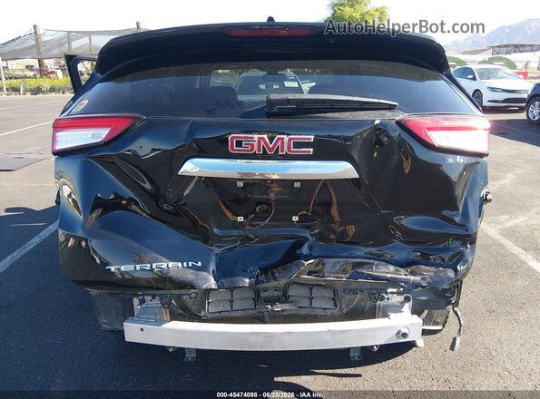 3GKALMEV8NL140495 2022 GMC TERRAIN Black Widok z przodu