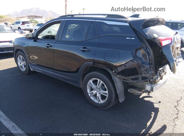 3GKALMEV8NL140495 2022 GMC TERRAIN Black Tył lewy