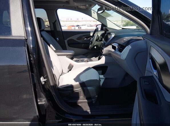 3GKALMEV8NL140495 2022 GMC TERRAIN Black Widok wnętrza z przodu